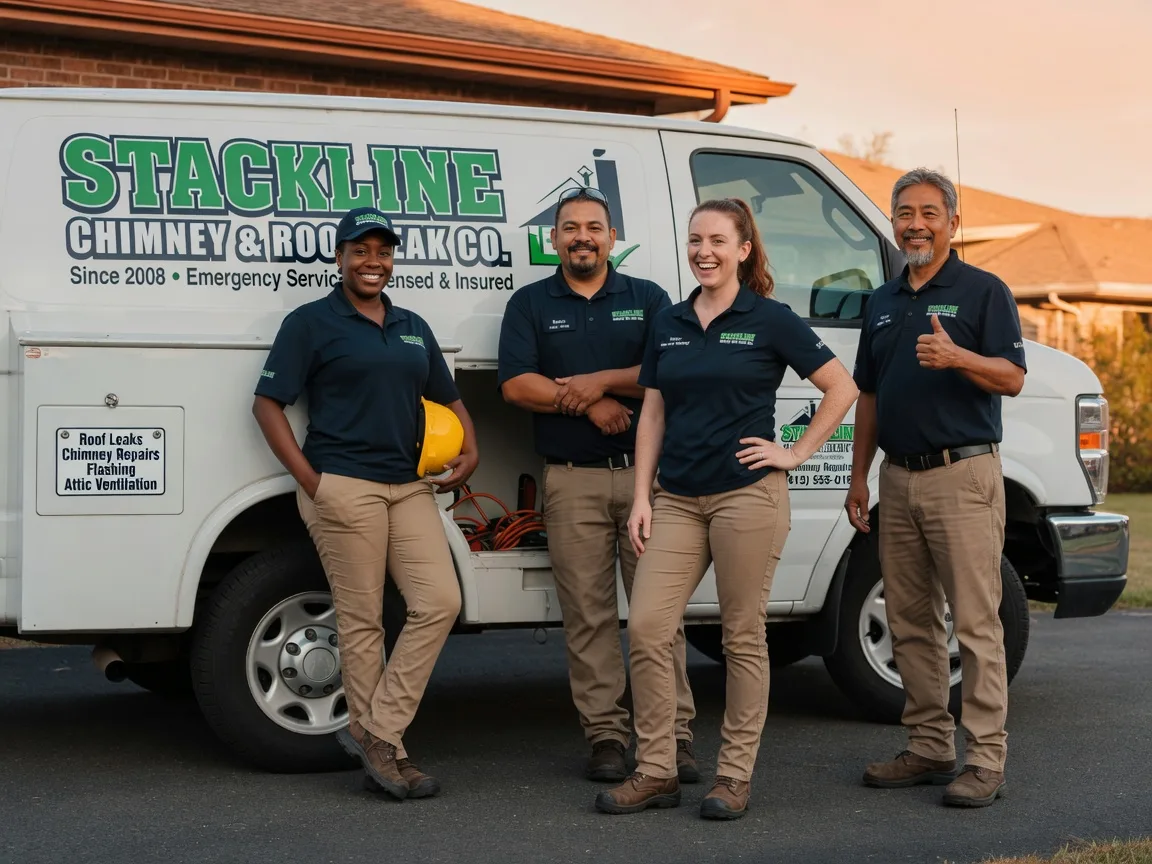 Chimney flashing repair company in Camp Grove, IL